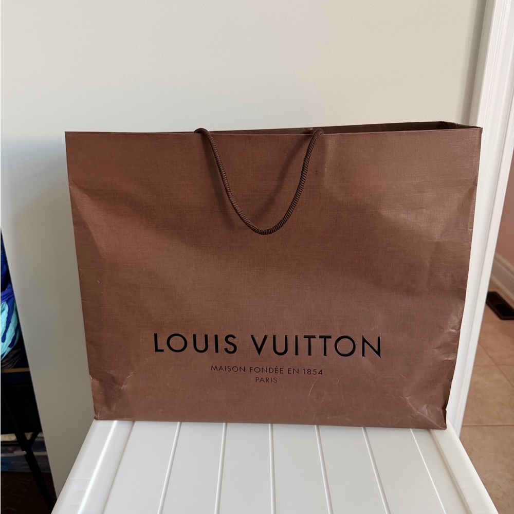 Louis Vuitton Large Shopping Gift Bag